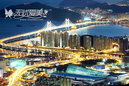 飞速发展的韩国釜山