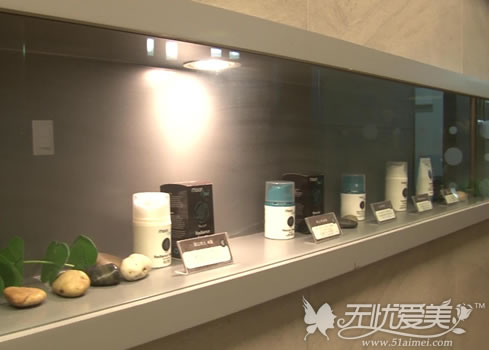 韩国巴诺巴奇整形医院2楼皮肤护理产品