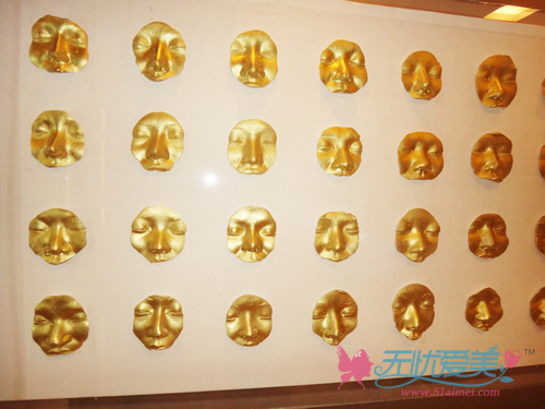 韩国4月31日整形医院鼻部整形模版墙
